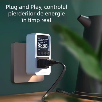 Măsurător de putere pentru aer condiționat – monitorizare consum energie, tester consum, contor electric, Brand: Effective