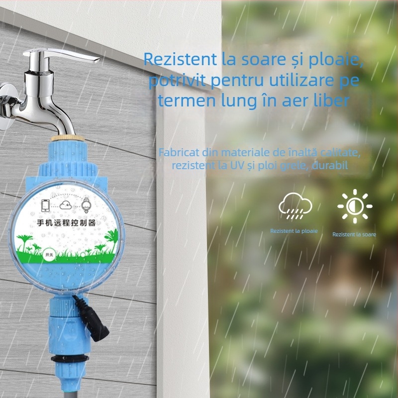 FUJIN Poartă de irigare Bluetooth/Wi‑Fi, controler de udare, serie micro spray, ABS material, regulator automat de irigare
