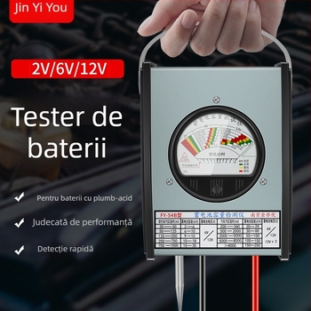 Tester de baterie auto tip indicator, detector de capacitate a bateriei pentru vehicule electrice, instrument de măsurare FY54B