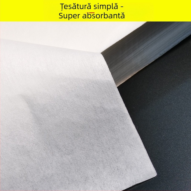 Prosop de unică folosință pentru baie la picioare și frumusețe — țesătură nețesută, dimensiuni 57×27 cm, grosime medie, foarte absorbent