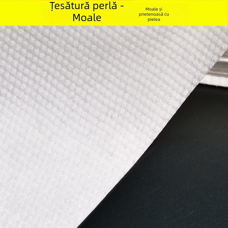 Prosop de unică folosință pentru baie la picioare și frumusețe — țesătură nețesută, dimensiuni 57×27 cm, grosime medie, foarte absorbent