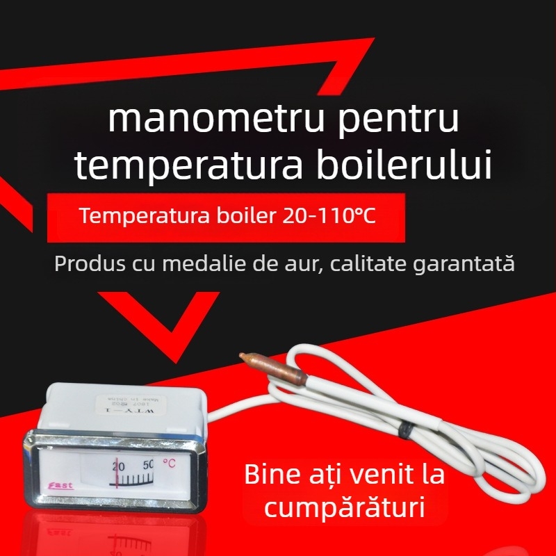 Termometru pentru boiler de apă, universal, interval 20-110°C