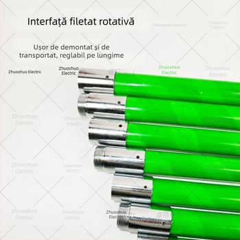 Zhuo Shuo Foarfă Telescopică Izolată Pentru Tăierea Crengilor, Cu Scripete și Funie