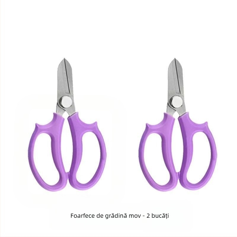 Foarfece pentru tăiat crengi, foarfecă de grădină cu cap lat pentru aranjarea florilor și tăierea ramurilor