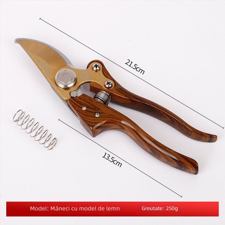 Foarfece de tăiat pentru grădină și pomi fructiferi — pentru ramuri groase și tăieri florale