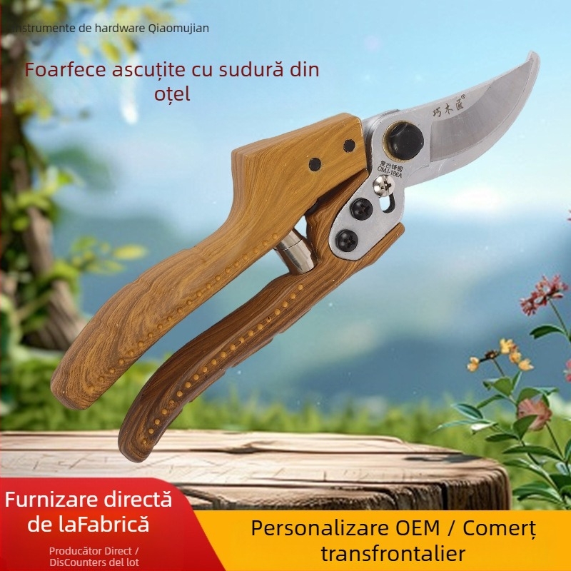 Foarfece de tăiat pentru grădină și pomi fructiferi — pentru ramuri groase și tăieri florale