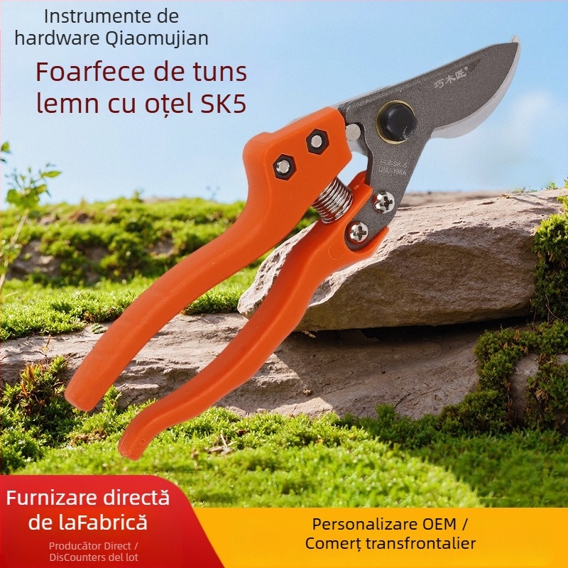 Foarfece de tăiat pentru grădină și pomi fructiferi — pentru ramuri groase și tăieri florale