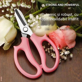 Foarfă de grădină profesională, tăiere robustă, foarfece multifuncționale pentru aranjamente florale