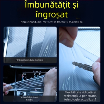 BYD Hiace 07EV Film protector interior pentru display central și consola – TPU, rezistent la temperaturi ridicate și scăzute, utilizare generală