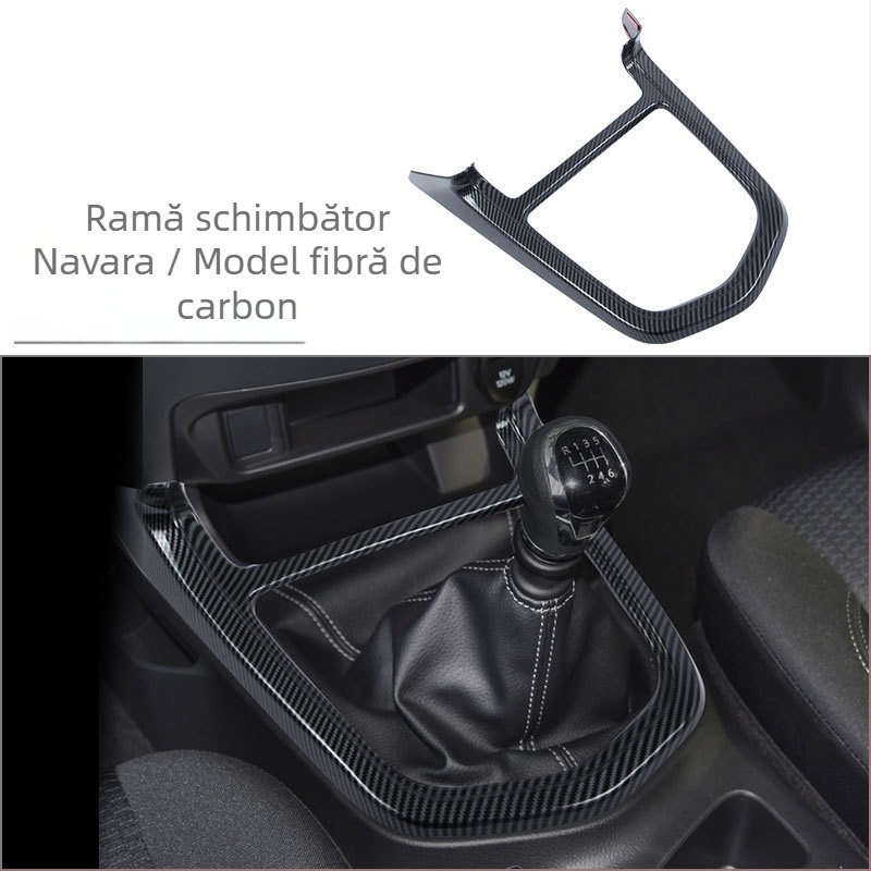 Navara ABS garnitură interioară într-un singur element pentru gurile de ventilație, butonul de volan și afișajul de navigație