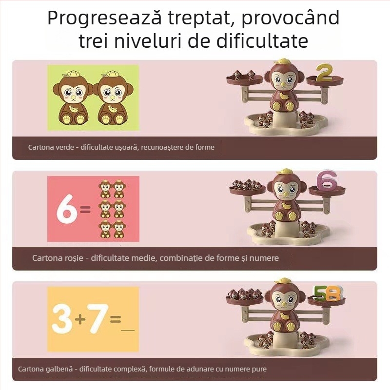 Joc educațional matematic electric pentru copii, din plastic, cu funcție audio, potrivit pentru 4–6 ani