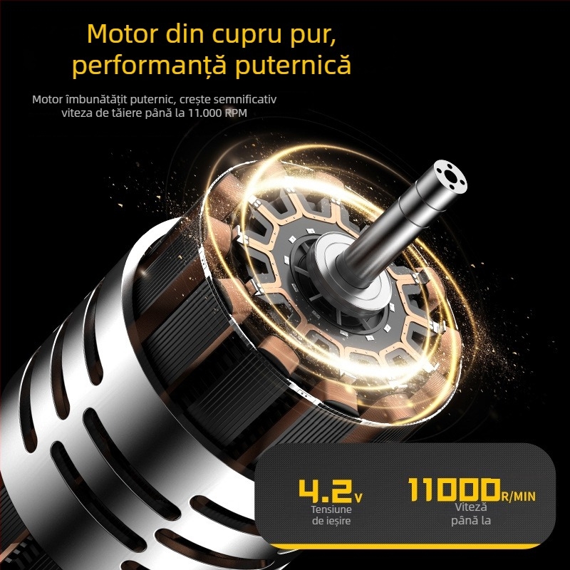 Asja Foarfecă electrică pentru haine – baterie litiu reîncărcabilă, 3,6V, portabile