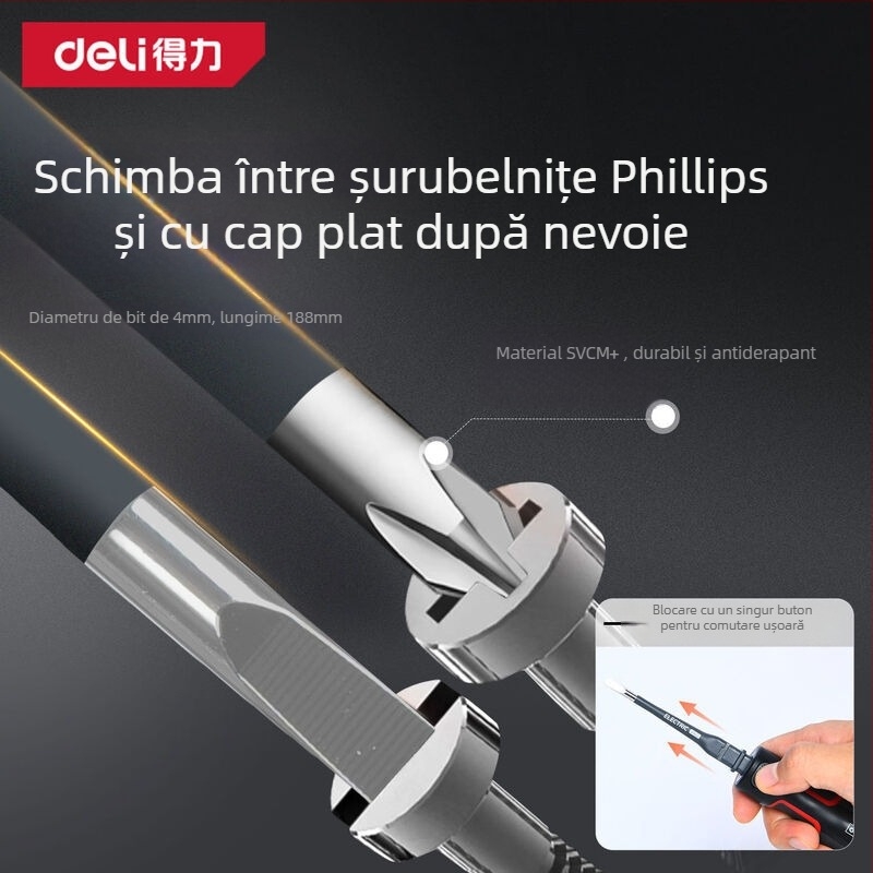 Deli tester de tensiune – multifuncțional, afișaj digital, senzor de înaltă precizie, pentru uz casnic