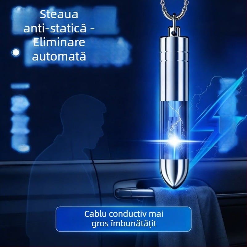 Dispozitiv plastic anti-electrostatice, breloc cu disipare statică — Friendly