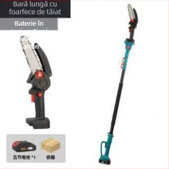 Kajis Foarfecă electrică pentru crengi – Telescopică pentru tăieri înălțimi, baterie Li‑ion reîncărcabilă, 21V, pentru crengi; interval de tensiune: AC single-phase și DC până la 50V