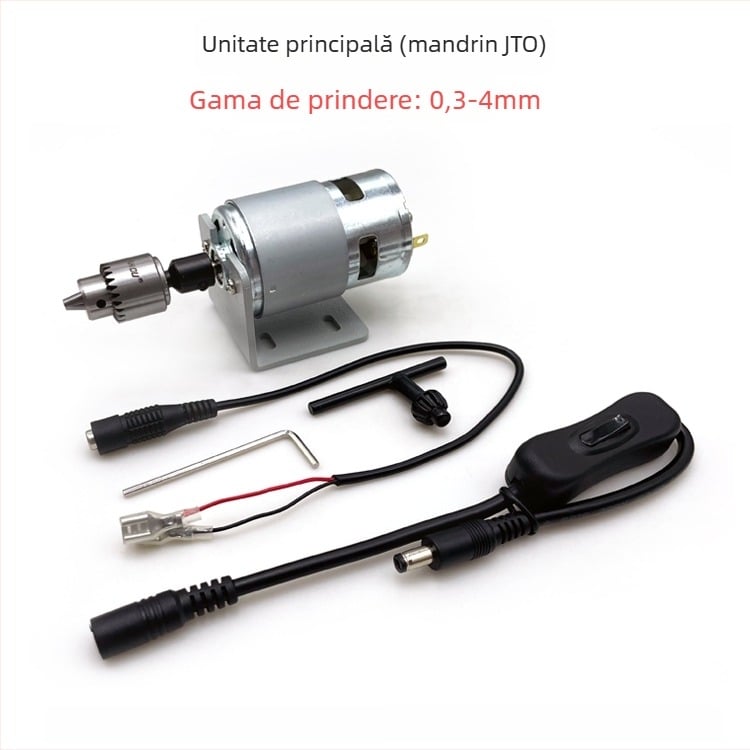 Mini bormașină multifuncțională pentru DIY — cuplu mare, viteză mare, 36V, potrivită pentru oțel inoxidabil.