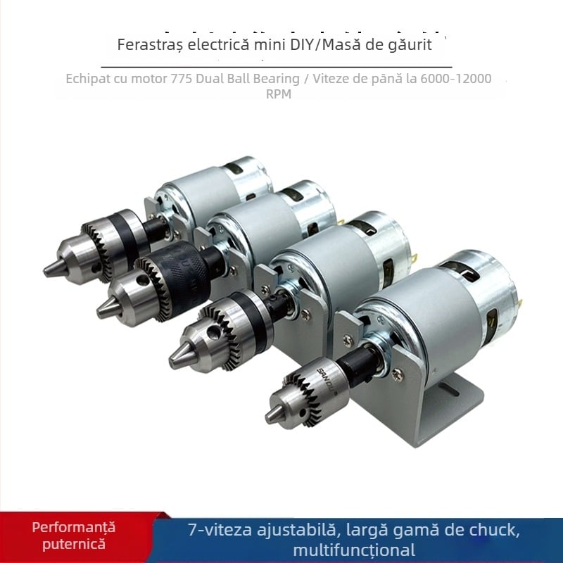 Mini bormașină multifuncțională pentru DIY — cuplu mare, viteză mare, 36V, potrivită pentru oțel inoxidabil.