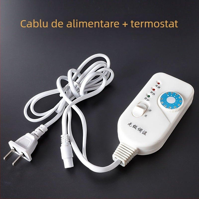 Foarfece croitor încălzite, electrice cu întrerupător, temperatură reglabilă, 36V, lamă din oțel inoxidabil