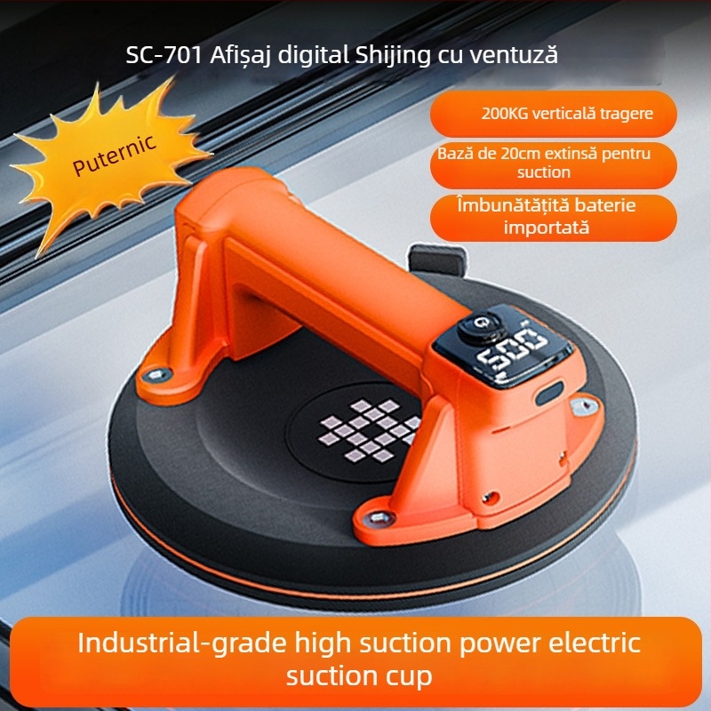 Ridicător electric cu vacuum, ventuză pentru suprafețe din oțel inoxidabil, 36V