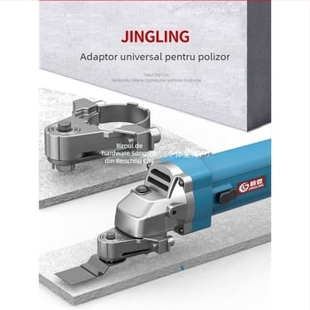 Youquan 36V cap de conversie pentru polizorul unghiular pentru prelucrarea lemnului – atașament multifuncțional pentru tăiere, canelare, finisare a marginilor și șlefuire (Model 1001137822)