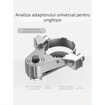 Youquan 36V cap de conversie pentru polizorul unghiular pentru prelucrarea lemnului – atașament multifuncțional pentru tăiere, canelare, finisare a marginilor și șlefuire (Model 1001137822)