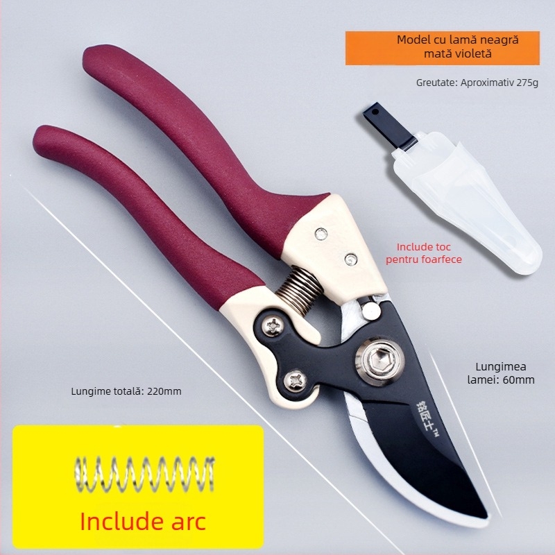 Insemaker Foarfă de tăiat crengi pentru pomi fructiferi – pentru crengi groase, unelte de grădină