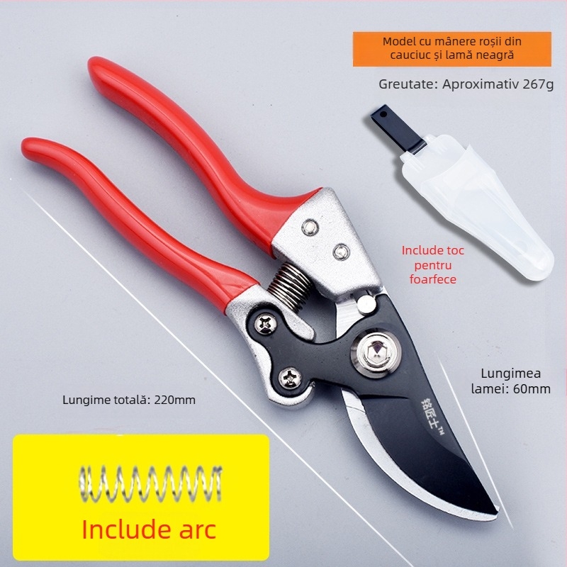 Insemaker Foarfă de tăiat crengi pentru pomi fructiferi – pentru crengi groase, unelte de grădină