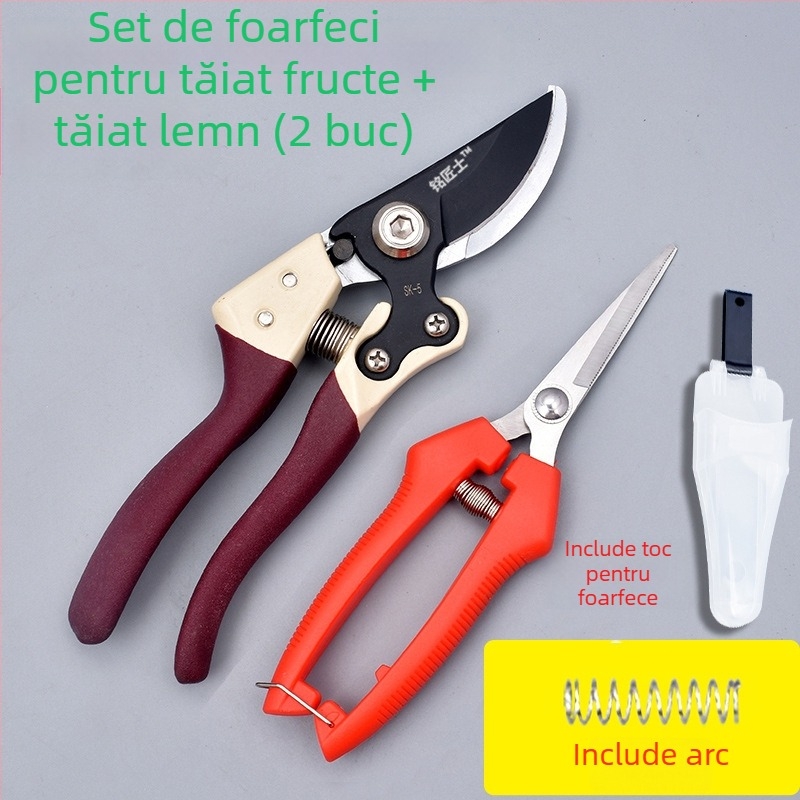 Insemaker Foarfă de tăiat crengi pentru pomi fructiferi – pentru crengi groase, unelte de grădină