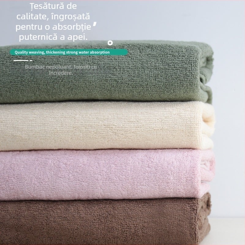Prosop de demachiere pentru față, rezistent la albire, 100% bumbac, îngroșat, rezistent la temperaturi înalte, absorbție rapidă (0–5 s)