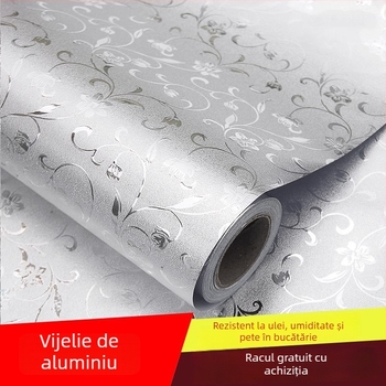 Liner pentru mobilier din PVC, rezistent la umezeală - stil chinezesc nou; pentru living, baie și restaurant