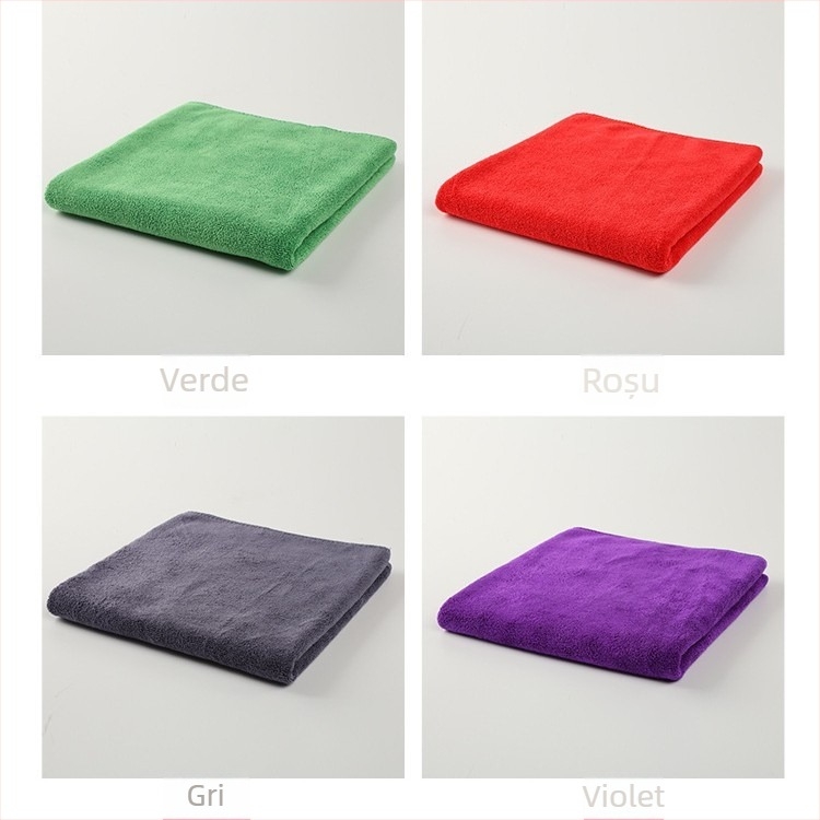 Prosop de uscare pentru mașină, prosop multifuncțional, fibre ultrafine, 400 g, uscare rapidă și absorbție ridicată, personalizabil cu logo