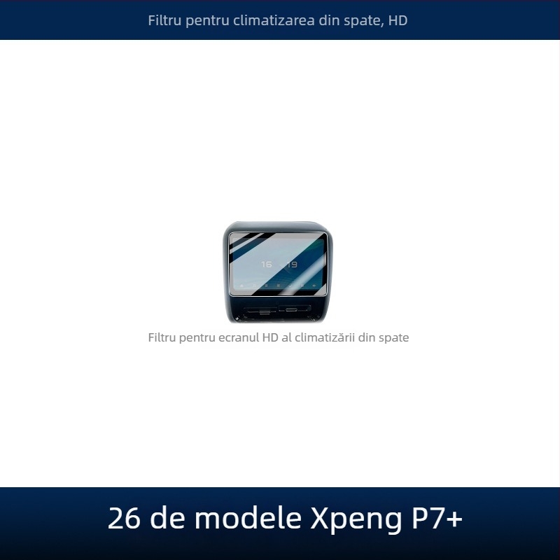 Protecție din sticlă temperată pentru ecranul de navigație al mașinii – LJL-057, formare dintr-un singur element, rezistentă la temperaturi, zgârieturi și grăsimi, potrivire universală