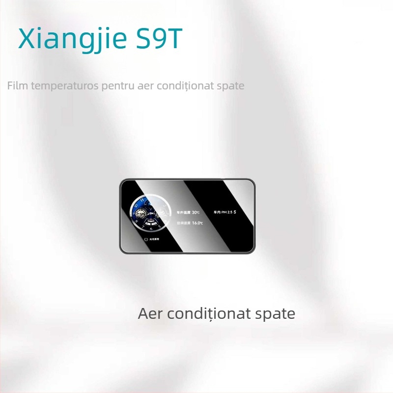 Protecție ecran din sticlă securizată pentru ecranul de navigație al mașinii, compatibil universal, turnare dintr-un singur corp, anti-amprente, brand Qiu Yiming