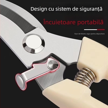 Foarfece de grădină pentru tăierea ramurilor și a pomilor fructiferi, economie de efort, multifuncționale.