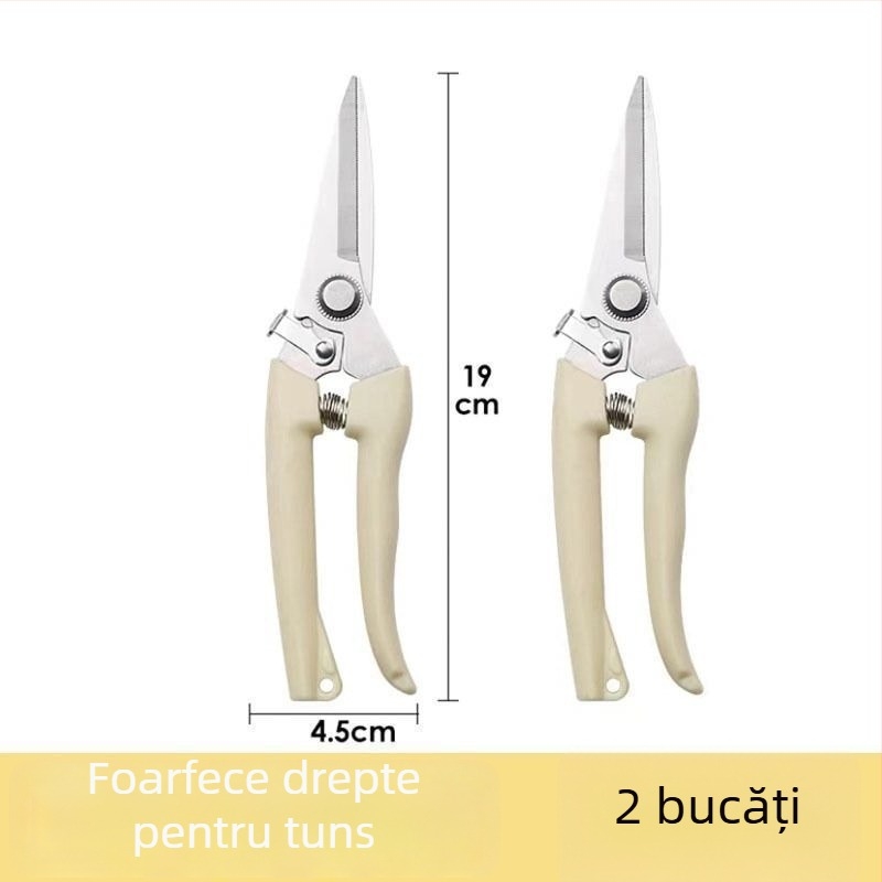 Foarfece de grădină pentru tăierea ramurilor și a pomilor fructiferi, economie de efort, multifuncționale.