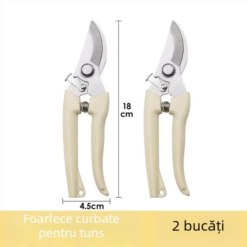 Foarfece de grădină pentru tăierea ramurilor și a pomilor fructiferi, economie de efort, multifuncționale.