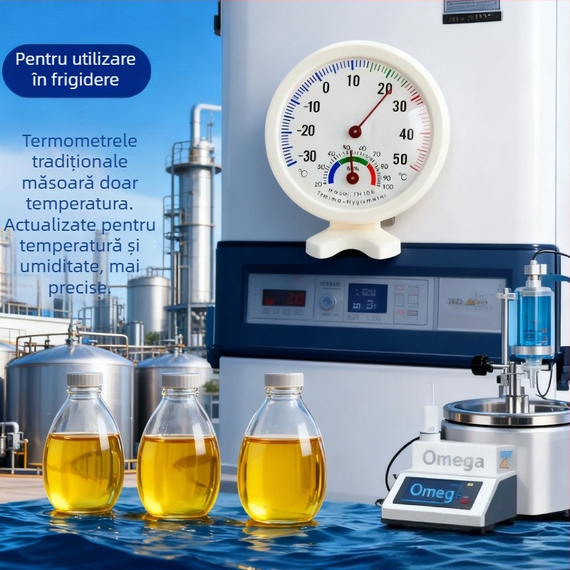 Umidometru de interior, fără baterii, compact HT-1