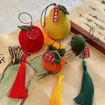 Pandantiv DIY pentru geantă, patchwork lucrat manual, broderie Lu, kit de broderie cu cruci, broderie pe pânză, stil chinezesc nou