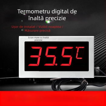 CX901 termometru digital cu ecran pentru sere de creștere și depozitare la rece — precizie ±1°C, rezoluție 0,1°C, interval -50 la 200°C