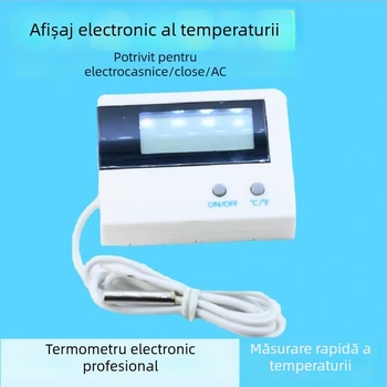 ST-1A Termometru digital pentru depozitare frigorifică, acvariu, frigider, aer condiționat și mașină