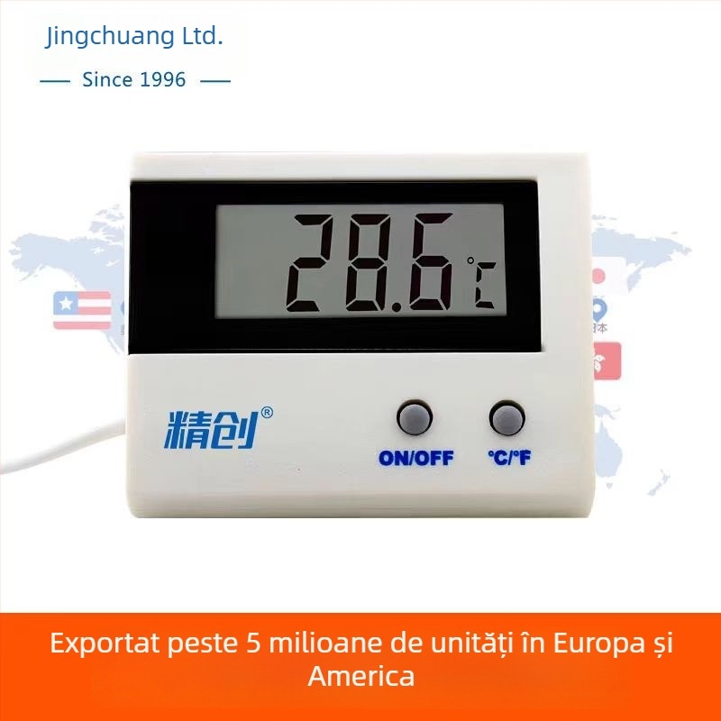 ST-1A Termometru digital pentru depozitare frigorifică, acvariu, frigider, aer condiționat și mașină