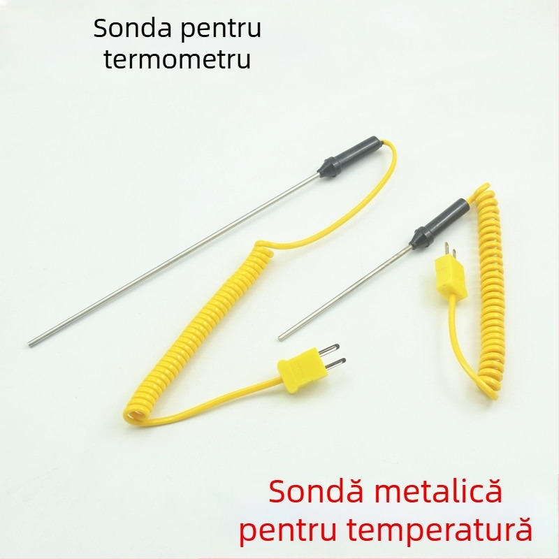 Senzor de temperatură portabil cu termocuplă TM902C 1310 tijă metalică de temperatură, -50 la 1300