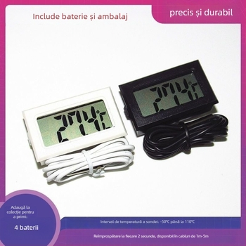 Măsurător de temperatură a apei cu afișaj digital pentru cadă, frigider și acvariu; linie impermeabilă; Brand Unique; Cod produs: Mja5yfzggjuttdqvyh4fdgq058o=summer