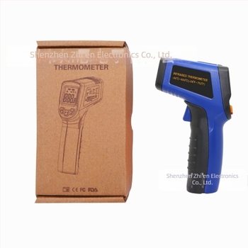 TS400 Termometru infraroșu portabil cu laser pentru măsurarea temperaturii industriale (Necesită 2 baterii alcaline No.7)