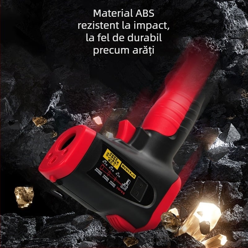 Termometru infraroșu DL333105 – mână, tip termocuplă, măsoară temperatura uleiului; Brand: Effective; Brand privat autorizat