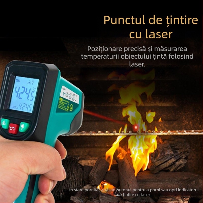 MT-4602 Termometru infraroșu industrial de mână – Pro’skit/Baogong