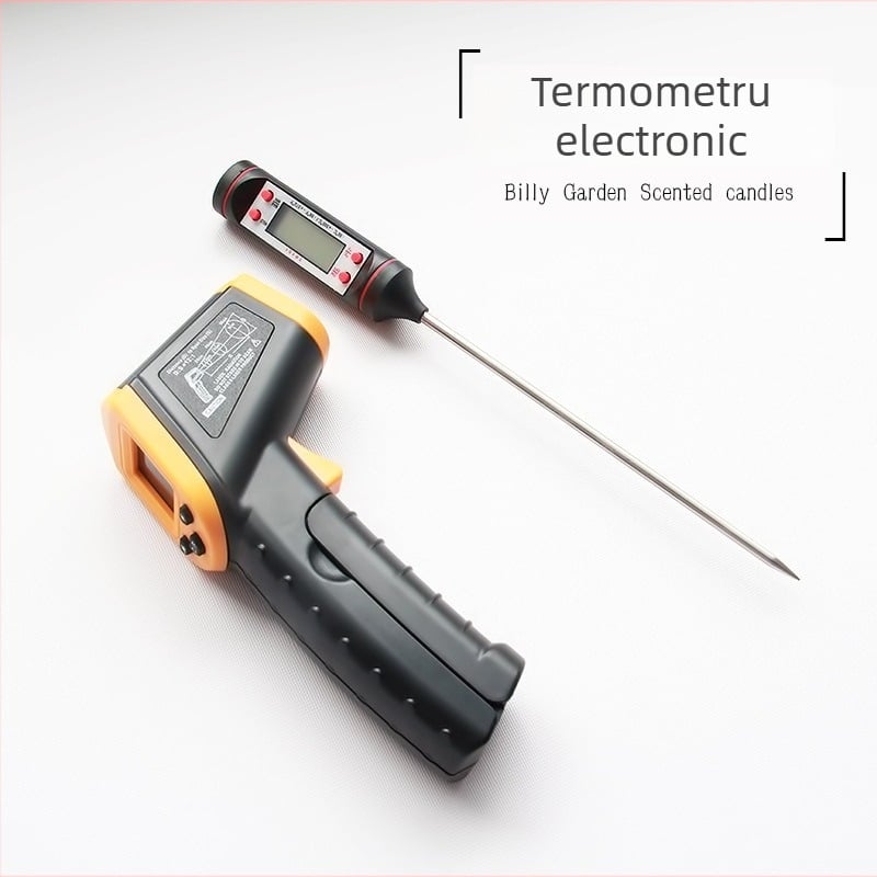 Pistol termic infraroșu cu senzor de sondă, din plastic - instrument DIY pentru lumânări aromatice