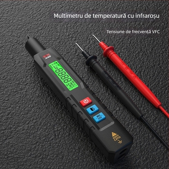 BSIDE A40 multimetru digital, portabil, auto-range, măsurare AC/DC până la 600 V, afișaj 4000 de valori