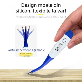 Termometru veterinar pentru porcine, Lucky Farm 0096, pentru zootehnie și acvacultură