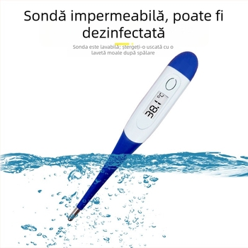 Termometru veterinar pentru porcine, Lucky Farm 0096, pentru zootehnie și acvacultură